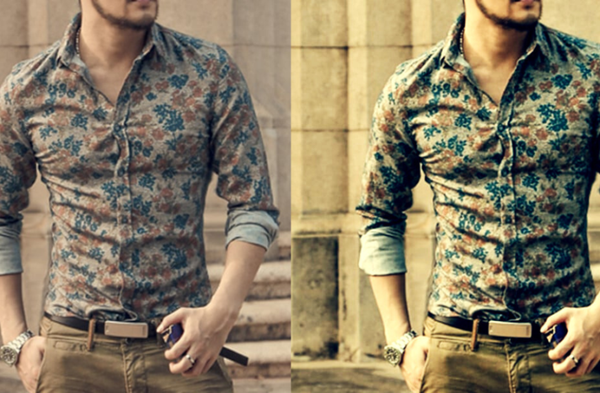 299 Rs Only Flower Style Casual Men Shirt Long Sleeve thesparkshop.in